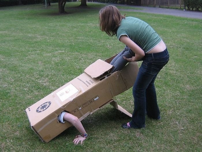 Прикольные коробки