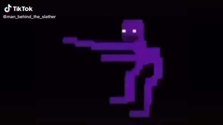 Вильям Афтон фиолетовый человек