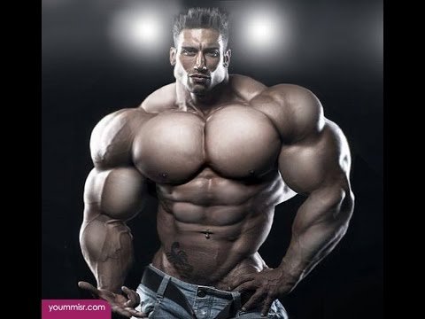 Перекаченный человек