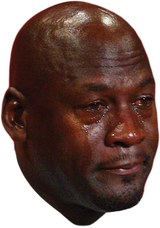 Плачущий Майкл Джордан Мем