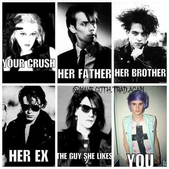 Мем гот и панк