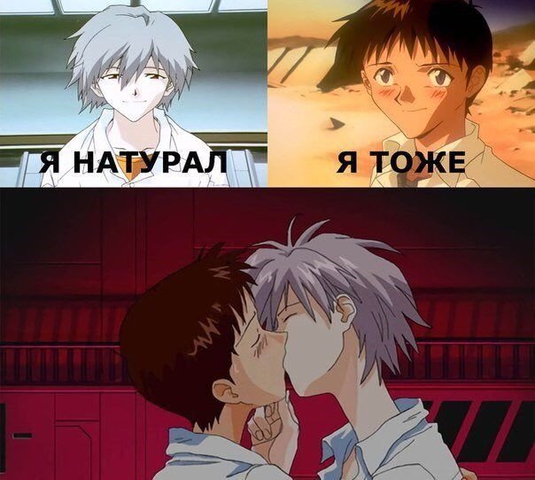 Евангелион Каору Нагиса и Синдзи