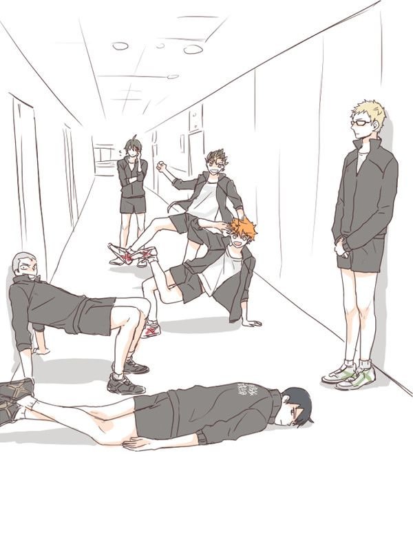 Мем волейбол хайкью