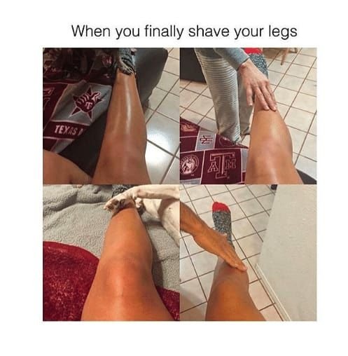 Смешные ноги девушек