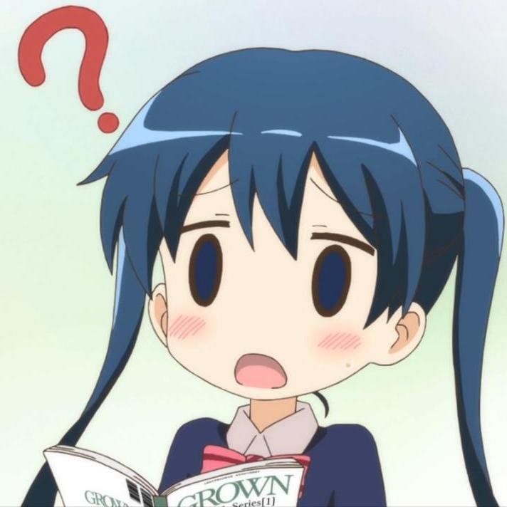 Аниме вопросительное лицо