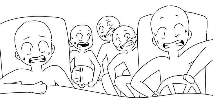 Смешные манекены для рисования