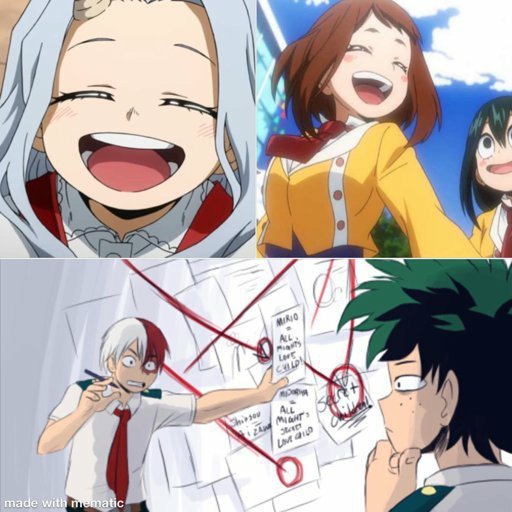 Аниме геройская Академия Мга