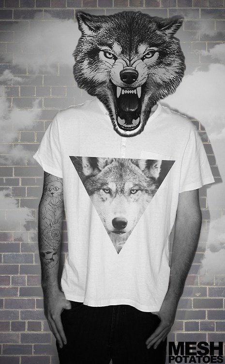 Человек с головой волка