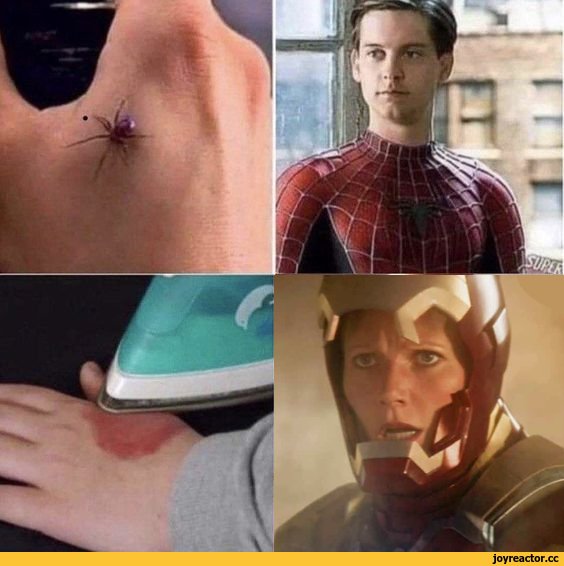 Тони Старк и Питер Паркер