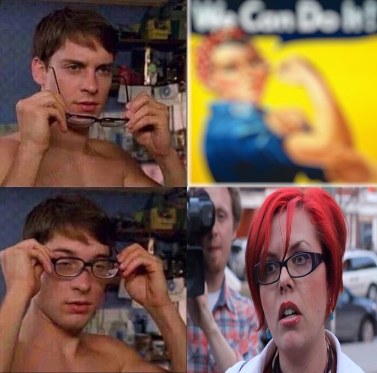 Питер Паркер надевает очки