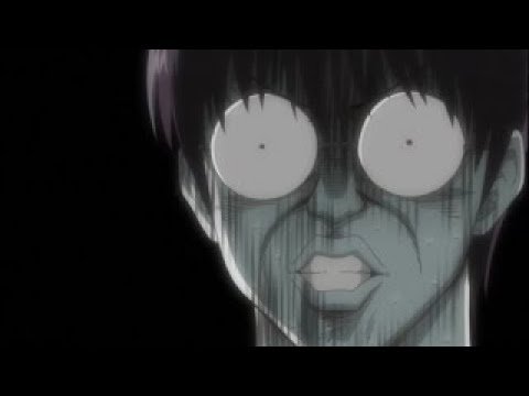 Испуганное лицо аниме