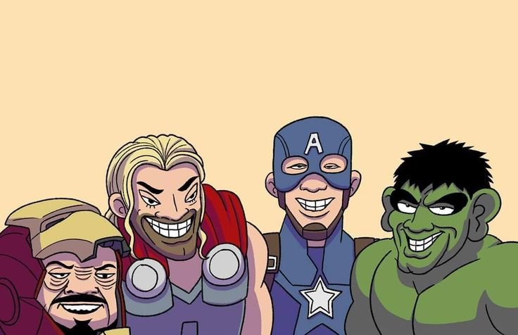 Четыре злодея Мем