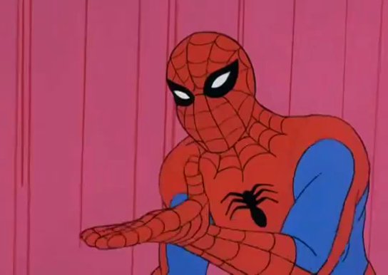 Человек паук 1967 мемы