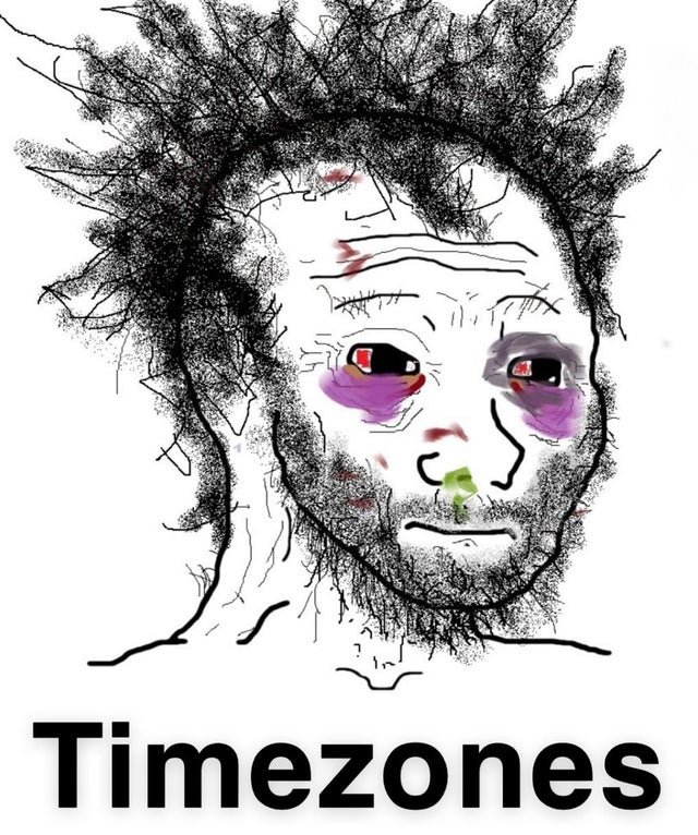 Лохматый человек