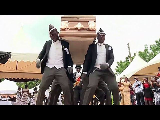 Негры с гробом