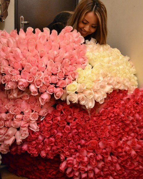 Самые большие букеты