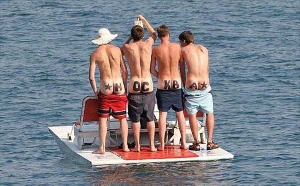 Русские на отдыхе