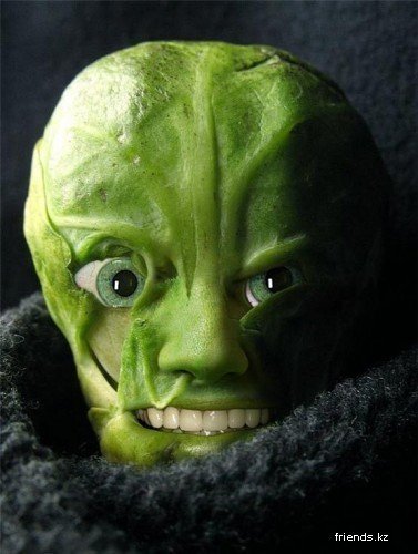 Человек овощ