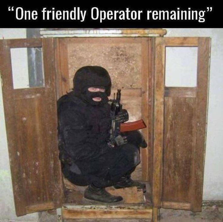 Спецназовец в шкафу