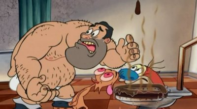 РЕН И Стимпи пожарный