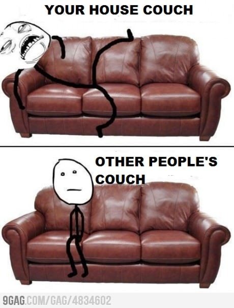 Смешной диван