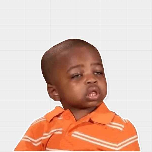 С негром без надписей