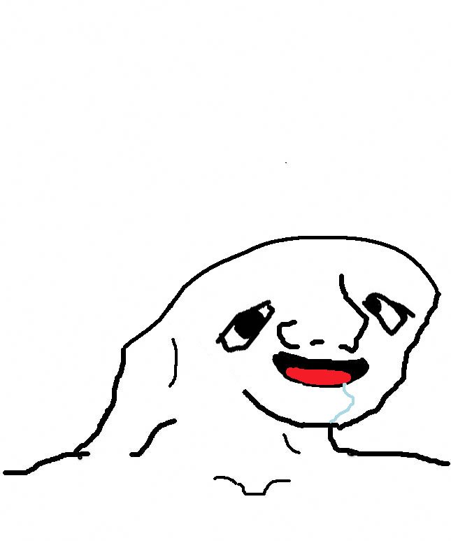 Человек со слюной изо рта