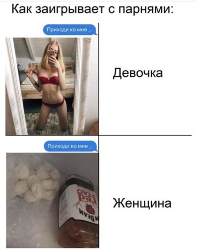 Смешные мемы про девушек