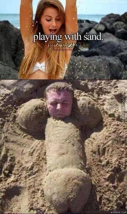 Мемы про песок