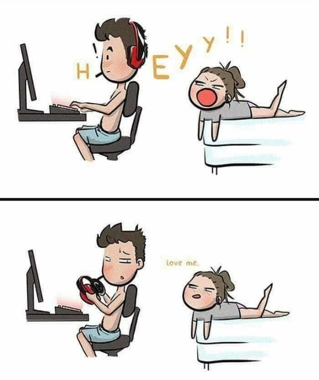 Комиксы про отношения