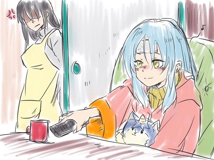 О моём перерождении в слизь Римуру и Хлоя