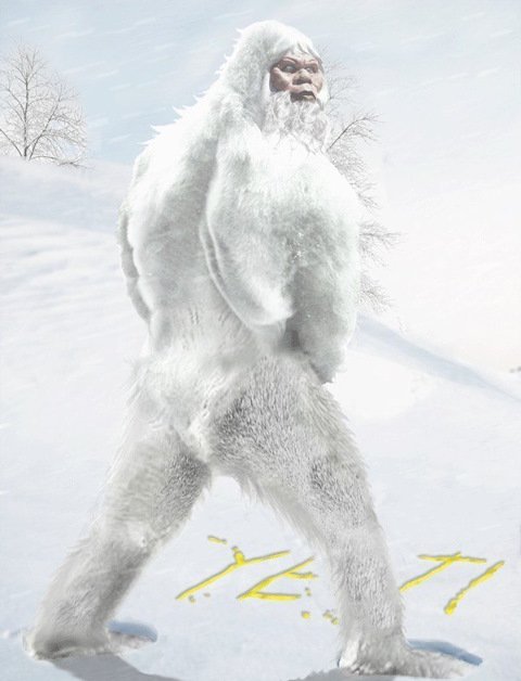 Етти снежный человек