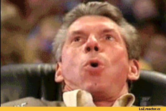 Винс макмэн удивление