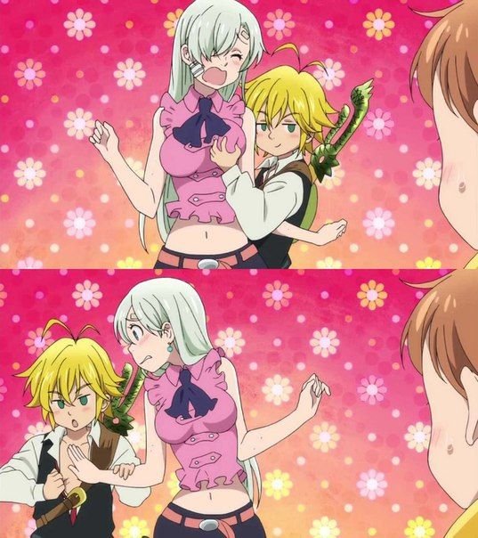 Семь смертных грехов Мелиодас и Элизабет