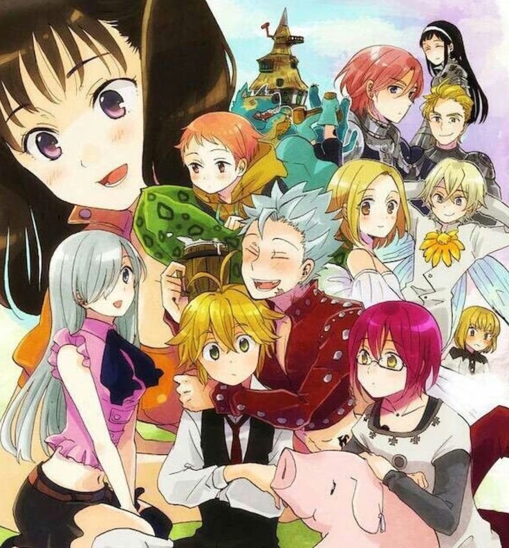 Семь смертных грехов аниме уныние