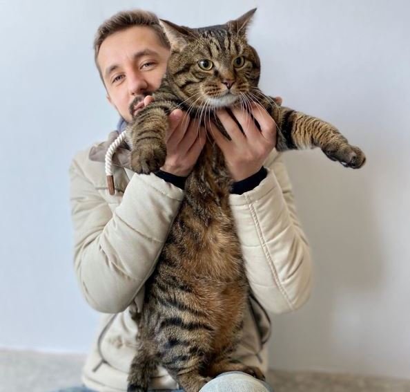 Кошка и хозяин