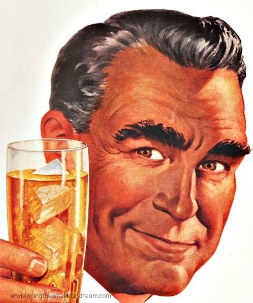 Мужик с виски