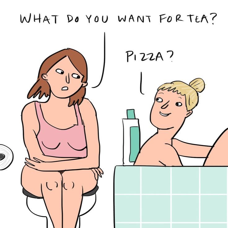 Два туалета Мем