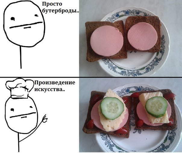 Шутки про бутерброд
