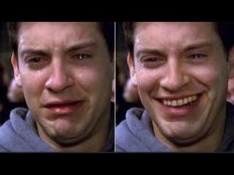 Питер Паркер плачет Мем