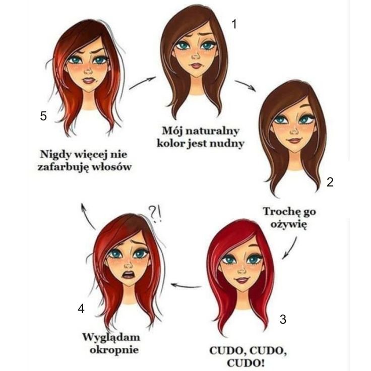 Мемы про покраску волос