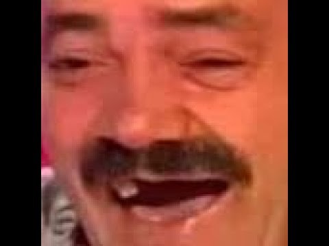 Мужик смеется