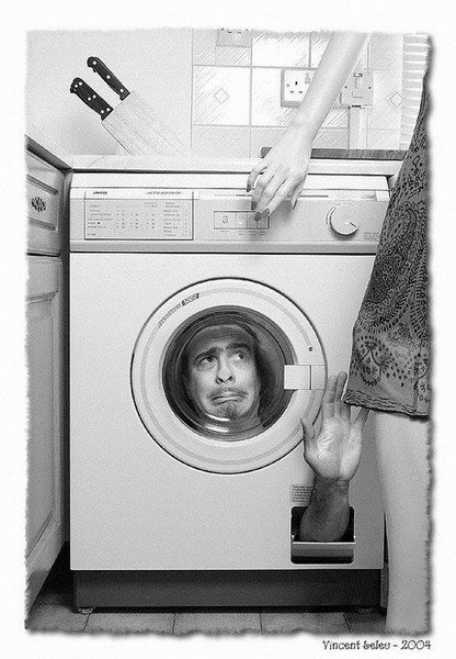 Стиральная машинка смешная