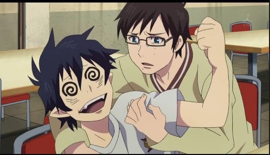 Окумура Рин моменты из аниме