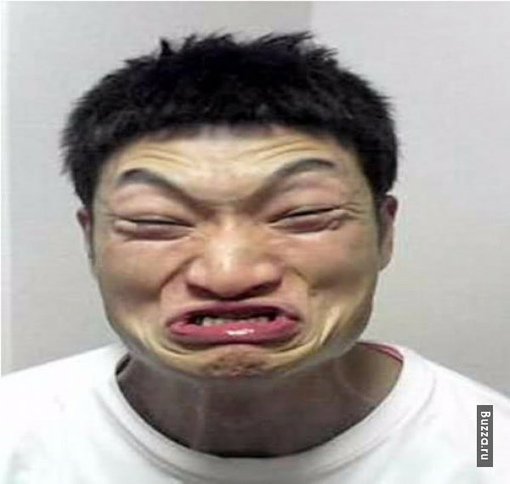 Лицо китайца