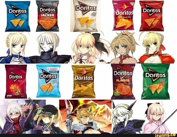 Мемы по аниме Фейт