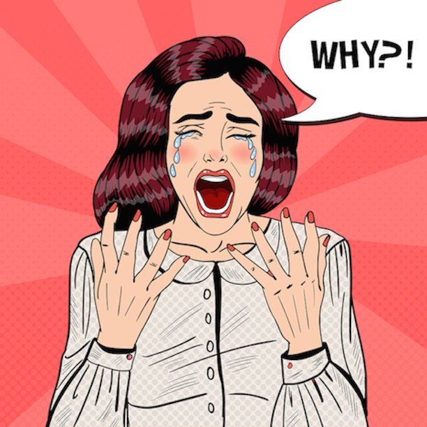 Поп арт девушки визжат