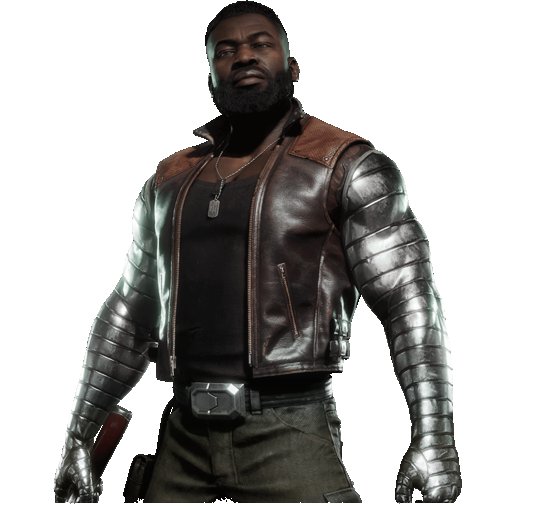 Негр с сигаретой из мортал комбат