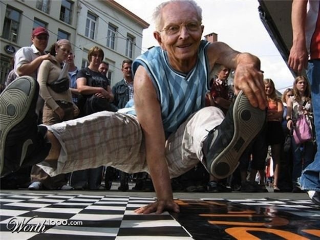 Старики танцуют