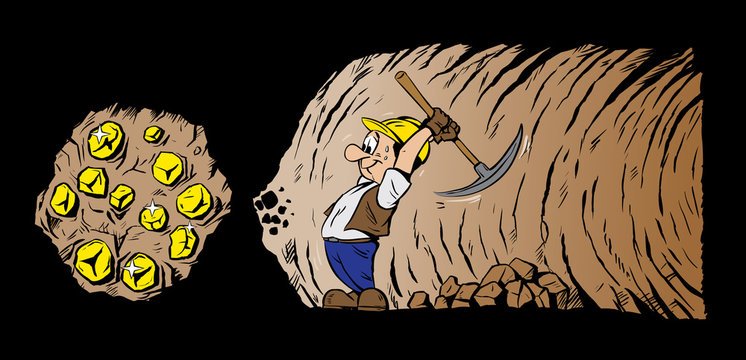 Мужик с киркой